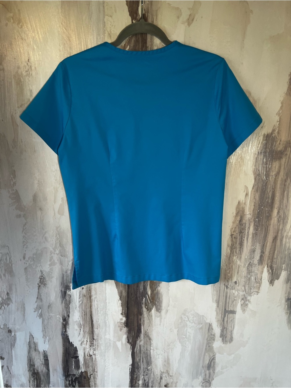 Butter-Soft Teal Scrub Top & Jogger Set Size M - Picture 2 of 4
